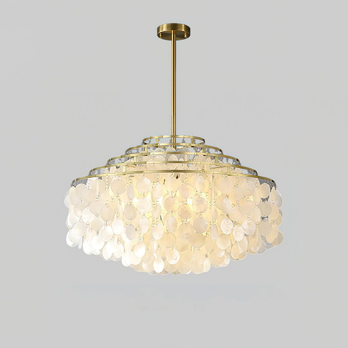 Faravel Shell Chandelier-Moonnatur