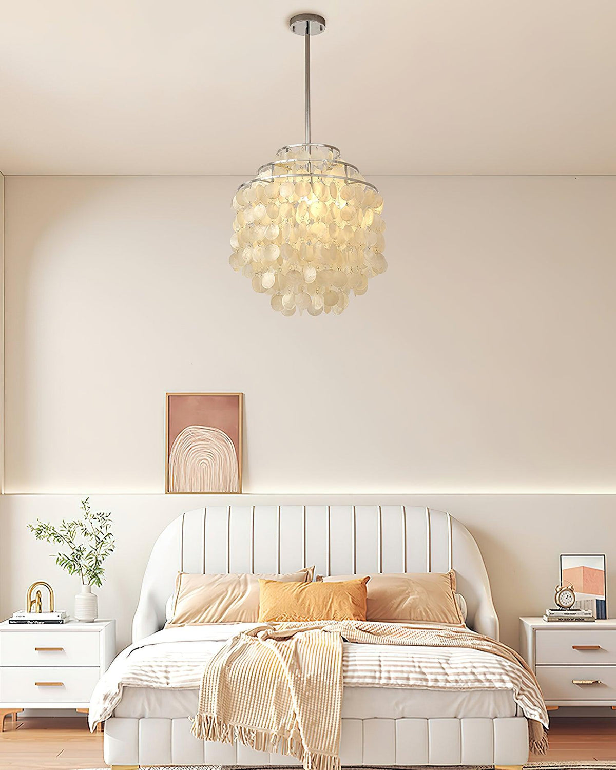 Faravel Shell Chandelier-Moonnatur
