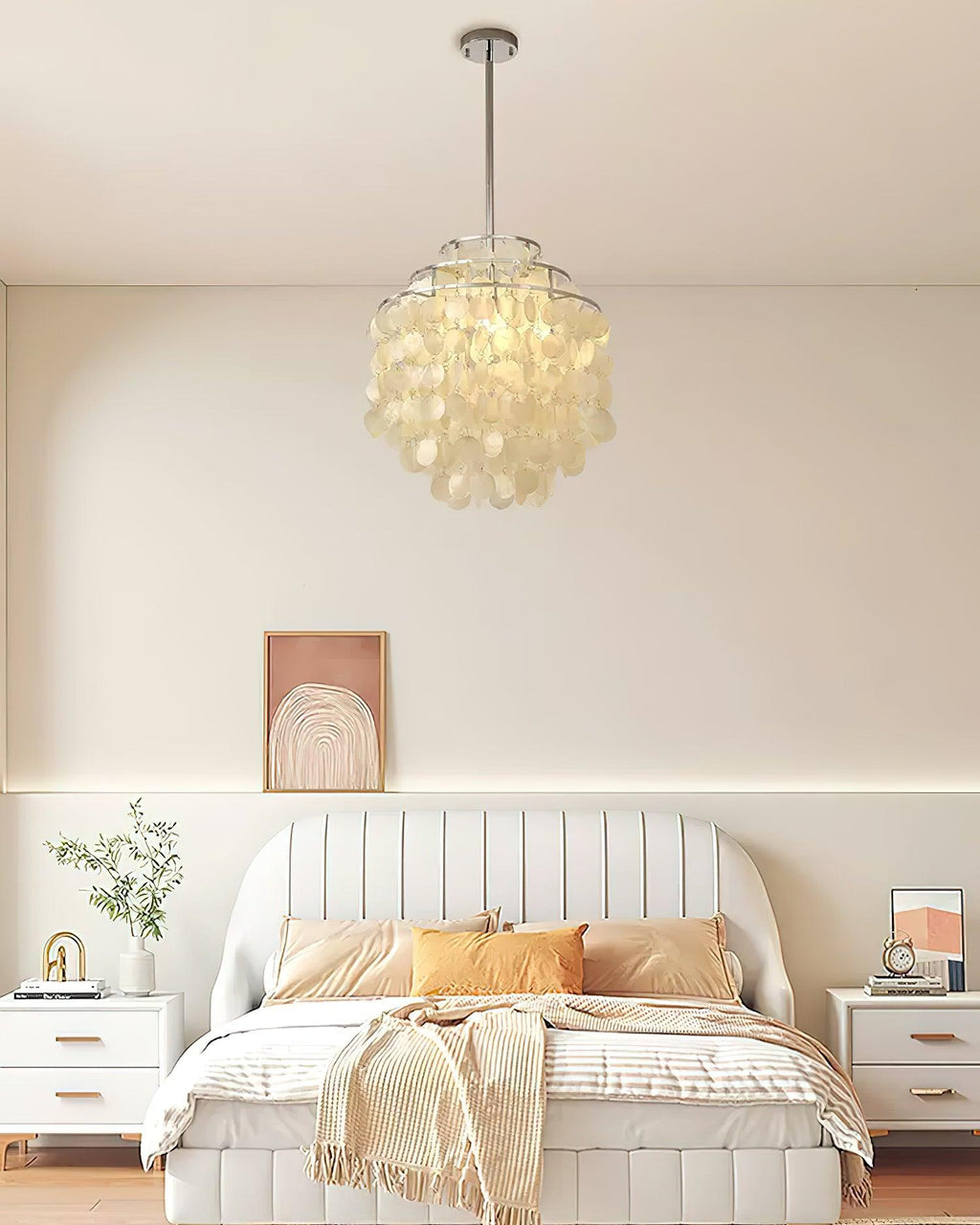 Faravel Shell Chandelier-Moonnatur
