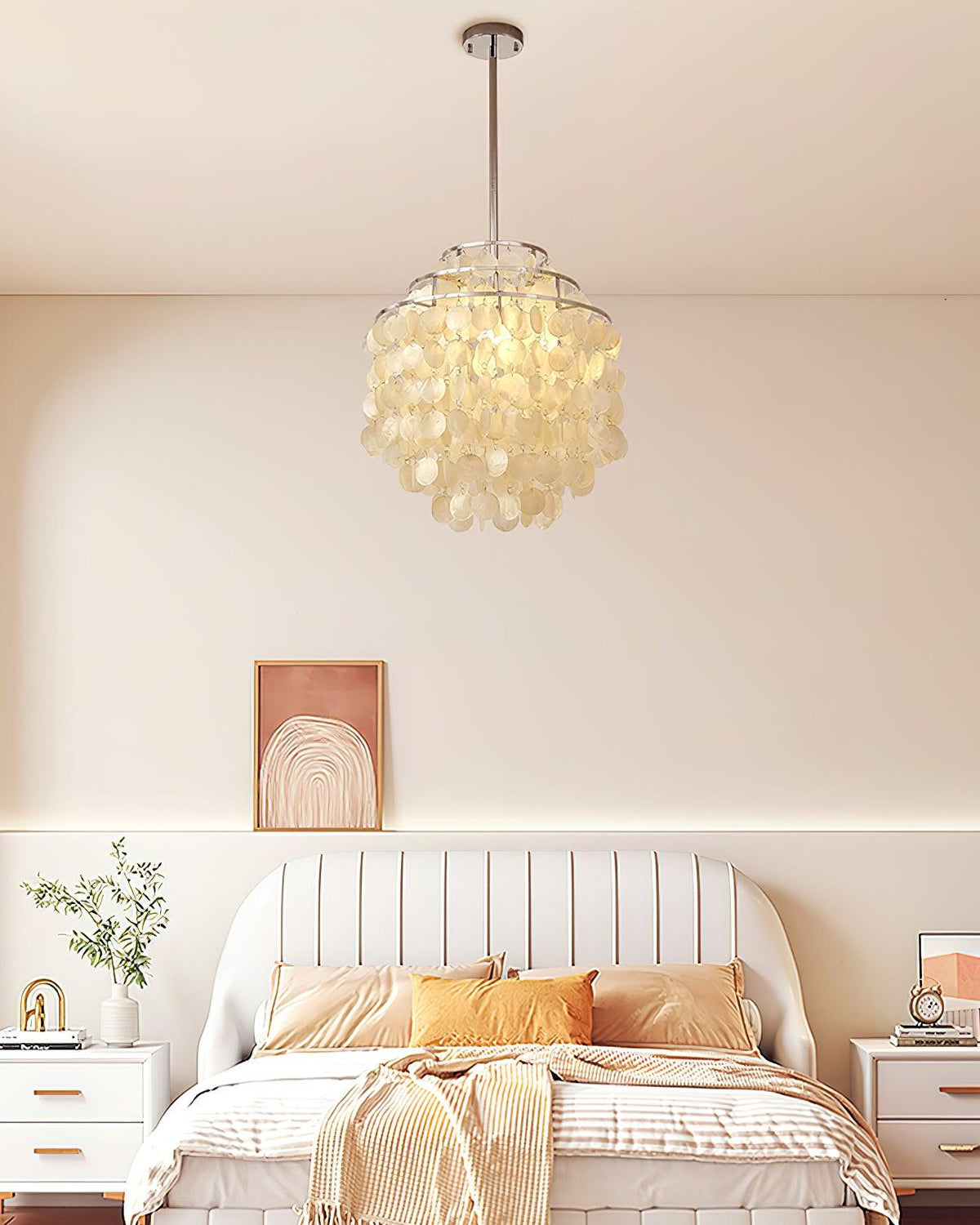 Faravel Shell Chandelier-Moonnatur
