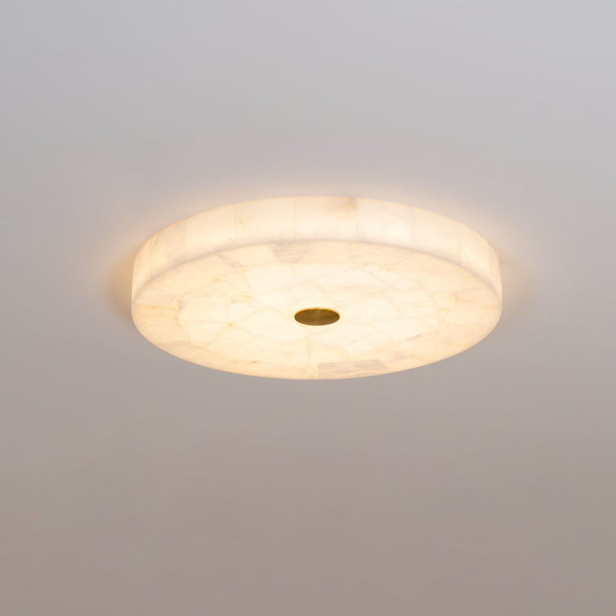 Sorrelrose Alabaster Ceiling Light-Moonnatur