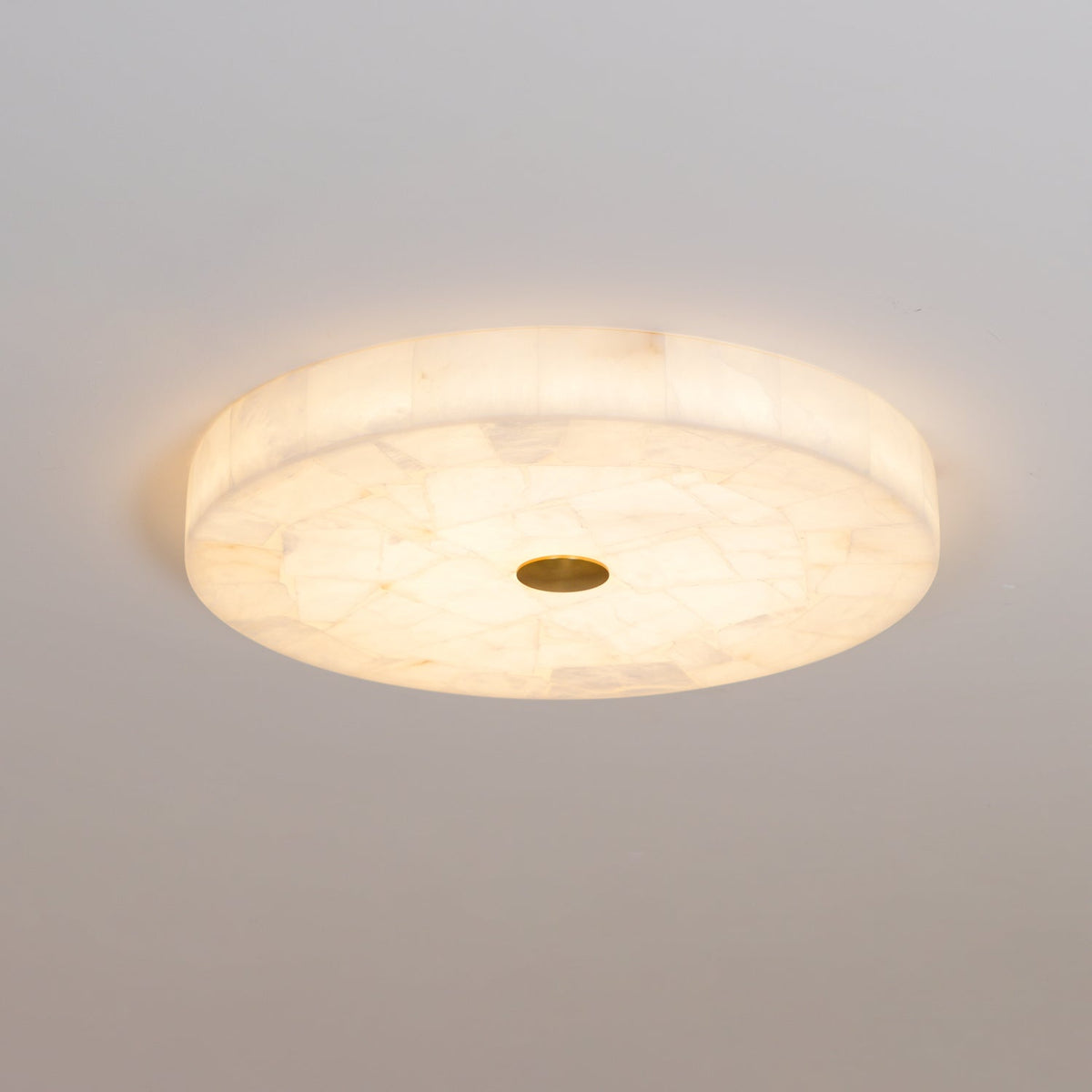 Sorrelrose Alabaster Ceiling Light-Moonnatur