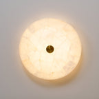 Sorrelrose Alabaster Ceiling Light-Moonnatur