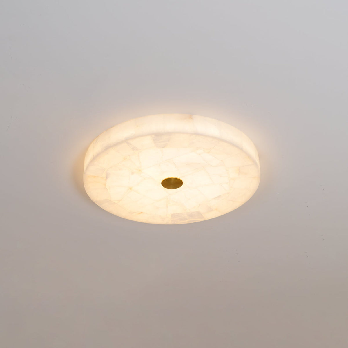 Sorrelrose Alabaster Ceiling Light-Moonnatur