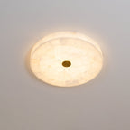 Sorrelrose Alabaster Ceiling Light-Moonnatur