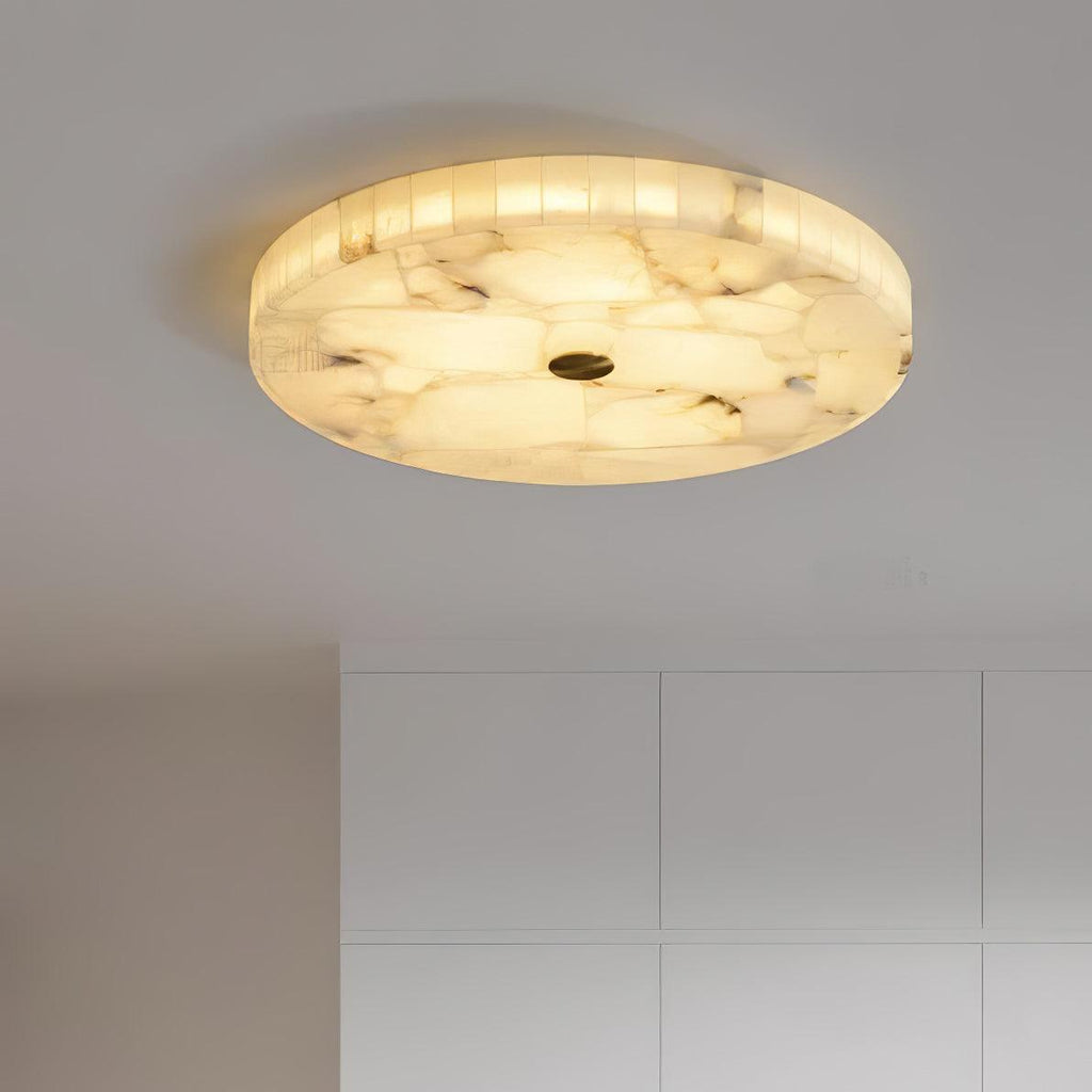 Sorrelrose Alabaster Ceiling Light-Moonnatur