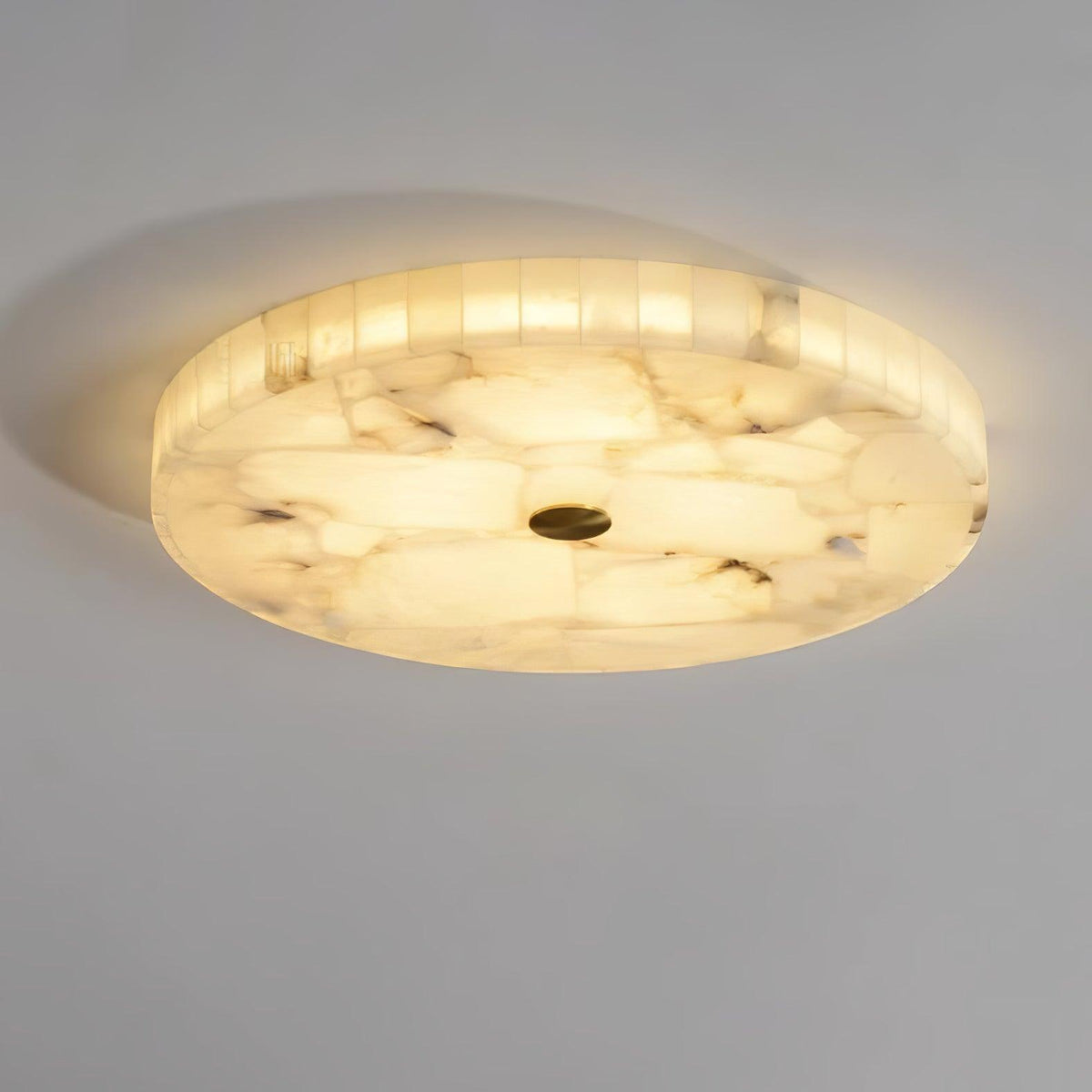 Sorrelrose Alabaster Ceiling Light-Moonnatur