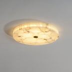 Sorrelrose Alabaster Ceiling Light-Moonnatur