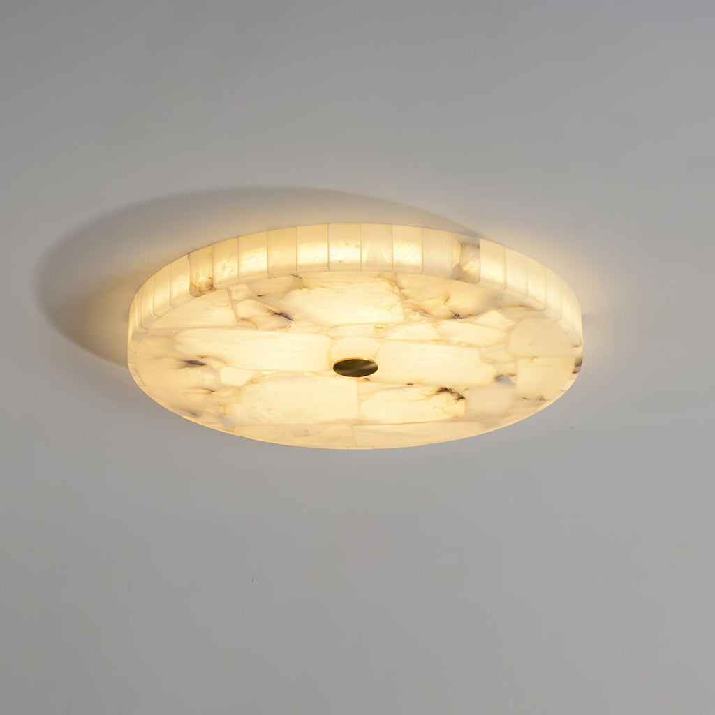 Sorrelrose Alabaster Ceiling Light-Moonnatur