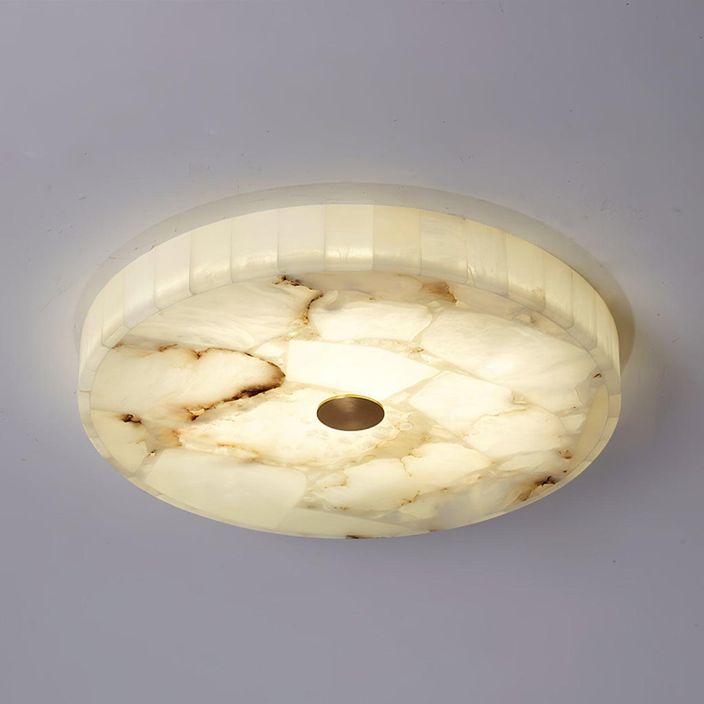 Sorrelrose Alabaster Ceiling Light-Moonnatur