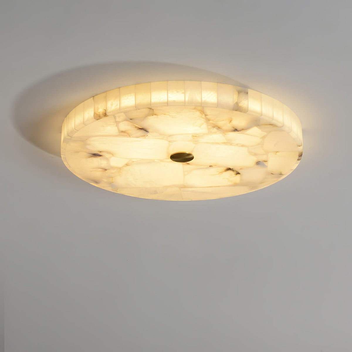 Sorrelrose Alabaster Ceiling Light-Moonnatur