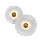 Edrenwynne Alabaster Wall Light-Moonnatur