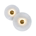 Kesterlynne Alabaster Wall Light-Moonnatur