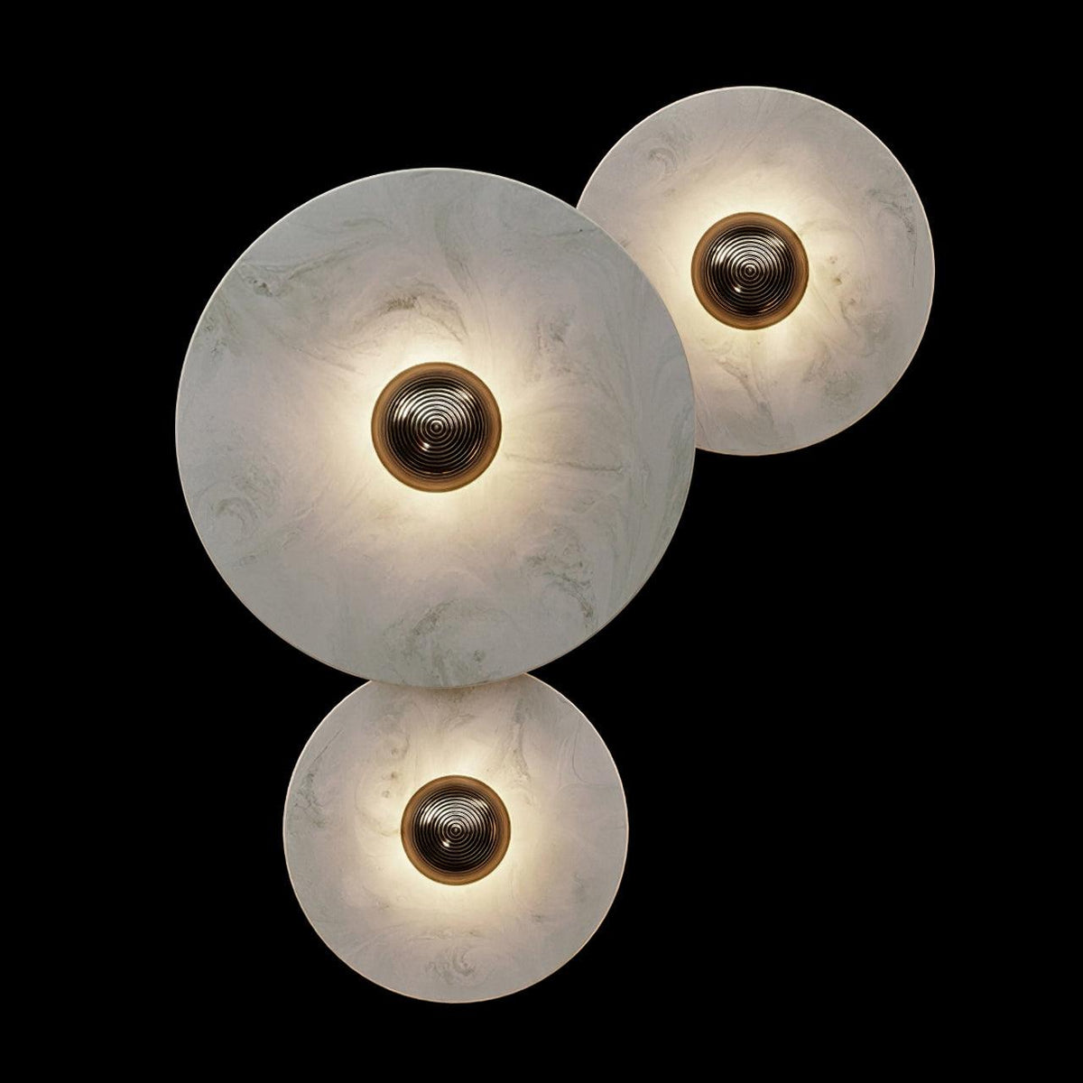 Kesterlynne Alabaster Wall Light-Moonnatur