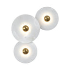 Kesterlynne Alabaster Wall Light-Moonnatur