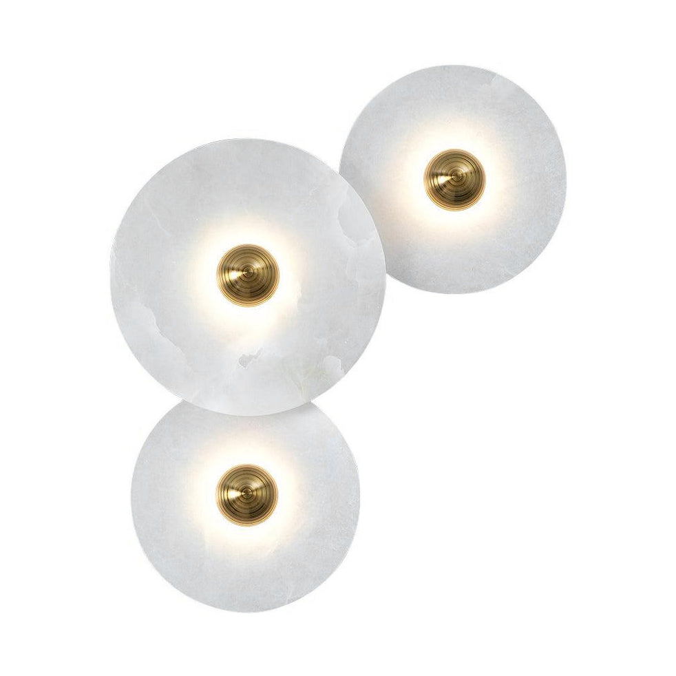 Edrenwynne Alabaster Wall Light-Moonnatur