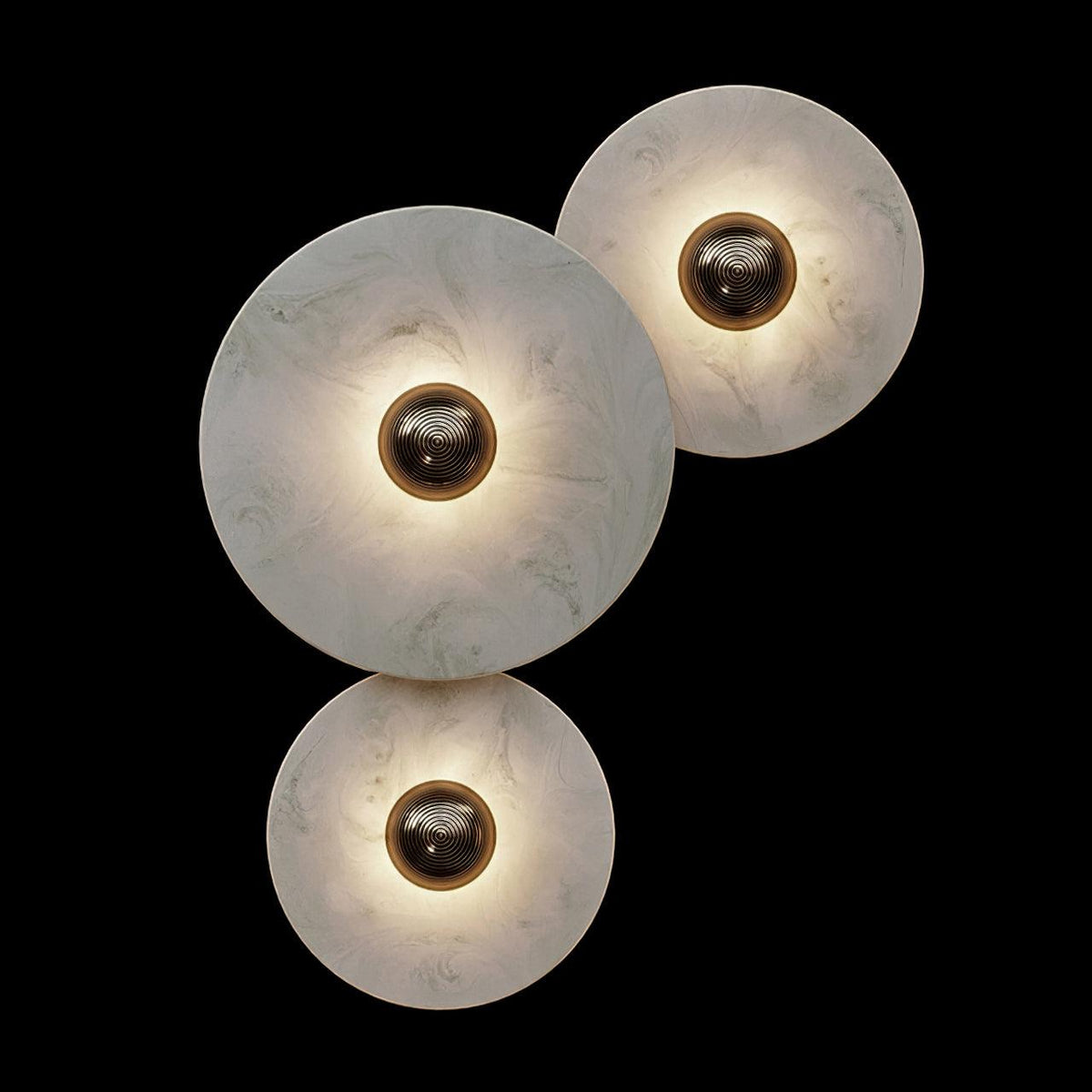 Kesterlynne Alabaster Wall Light-Moonnatur