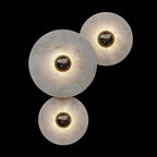 Kesterlynne Alabaster Wall Light-Moonnatur