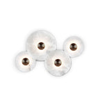 Kesterlynne Alabaster Wall Light-Moonnatur
