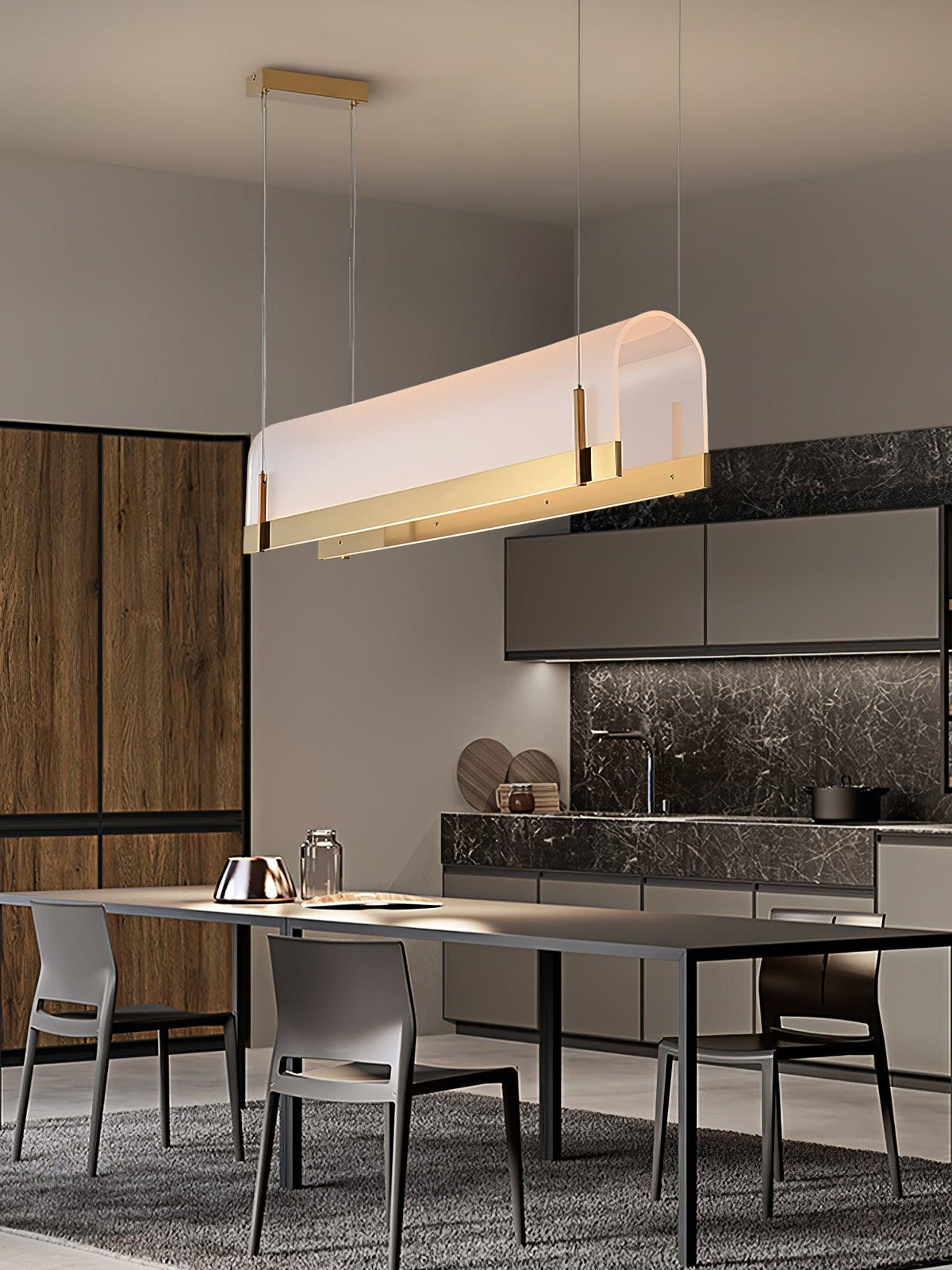 Finverlynne Acrylic Pendant Light-Moonnatur