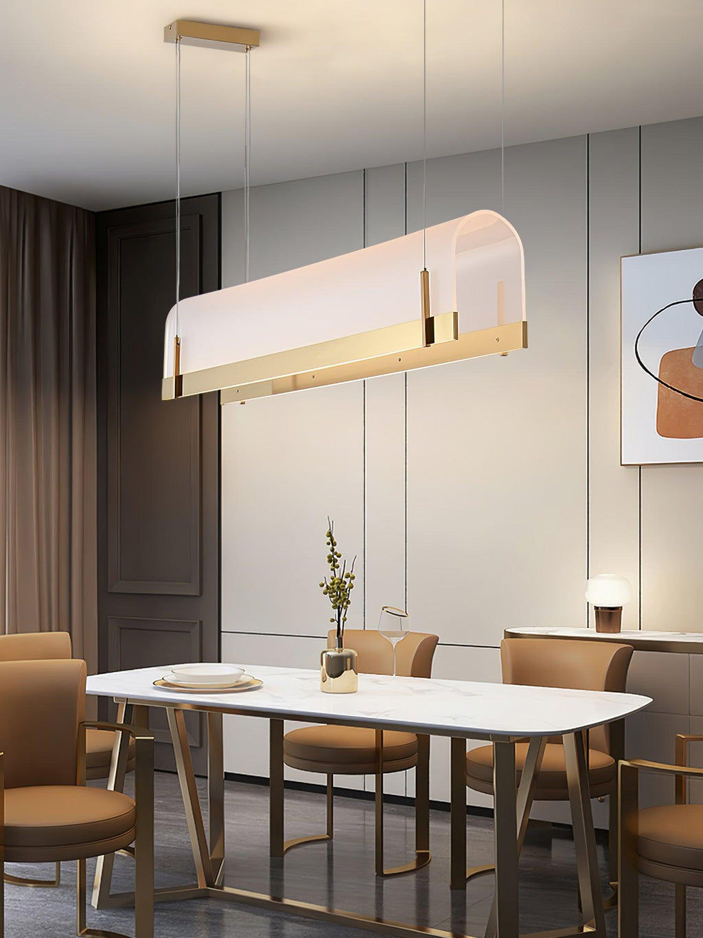 Finverlynne Acrylic Pendant Light-Moonnatur