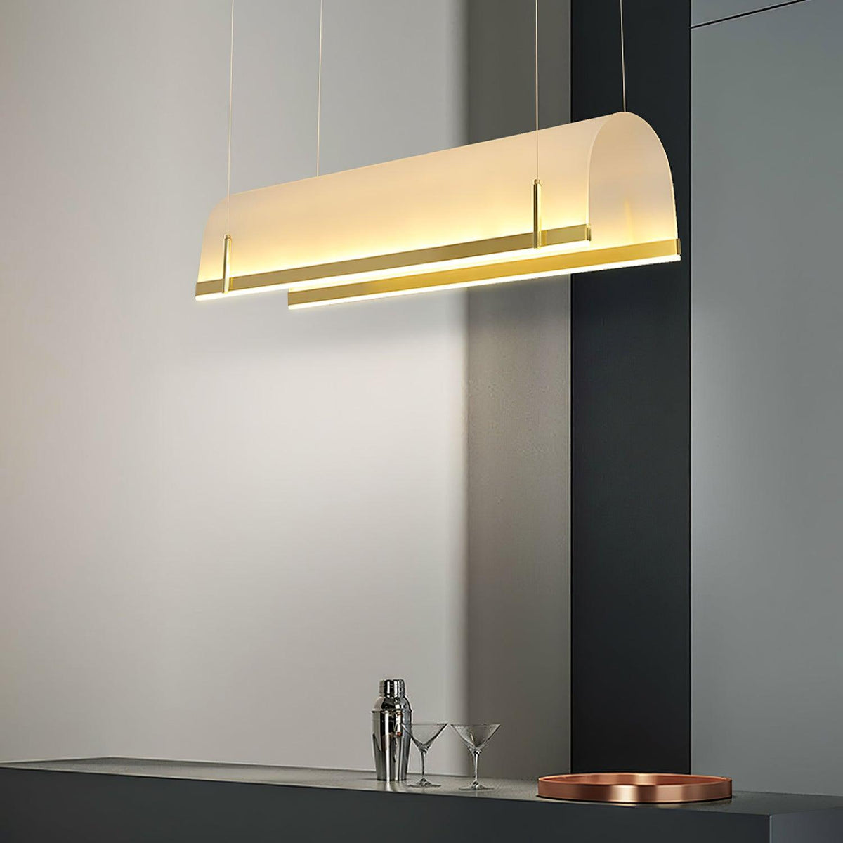 Finverlynne Acrylic Pendant Light-Moonnatur