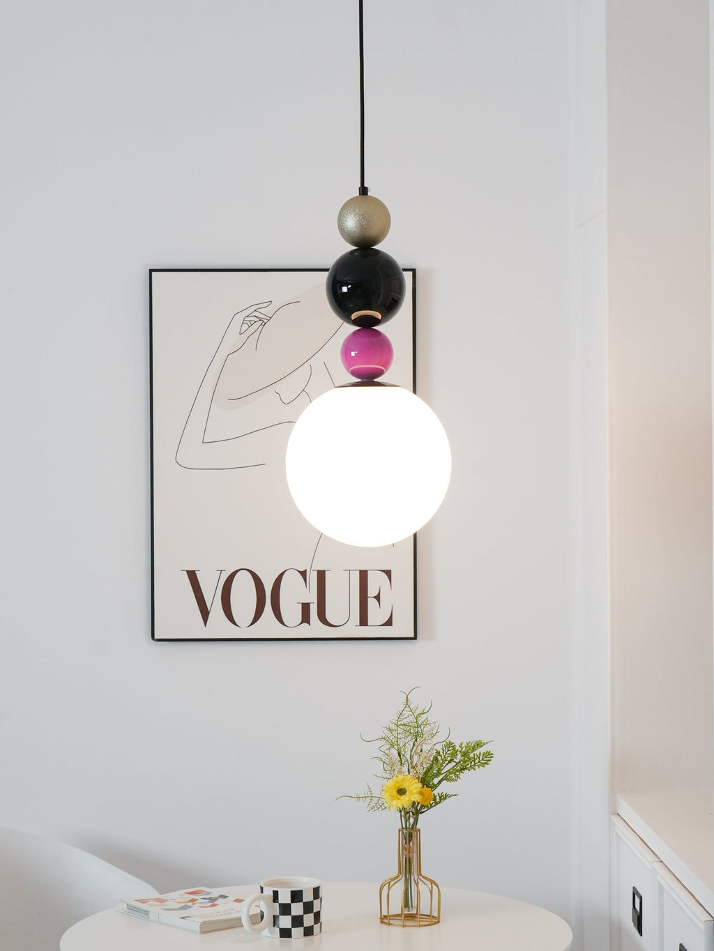 Deldenara Glass Pendant Light-Moonnatur