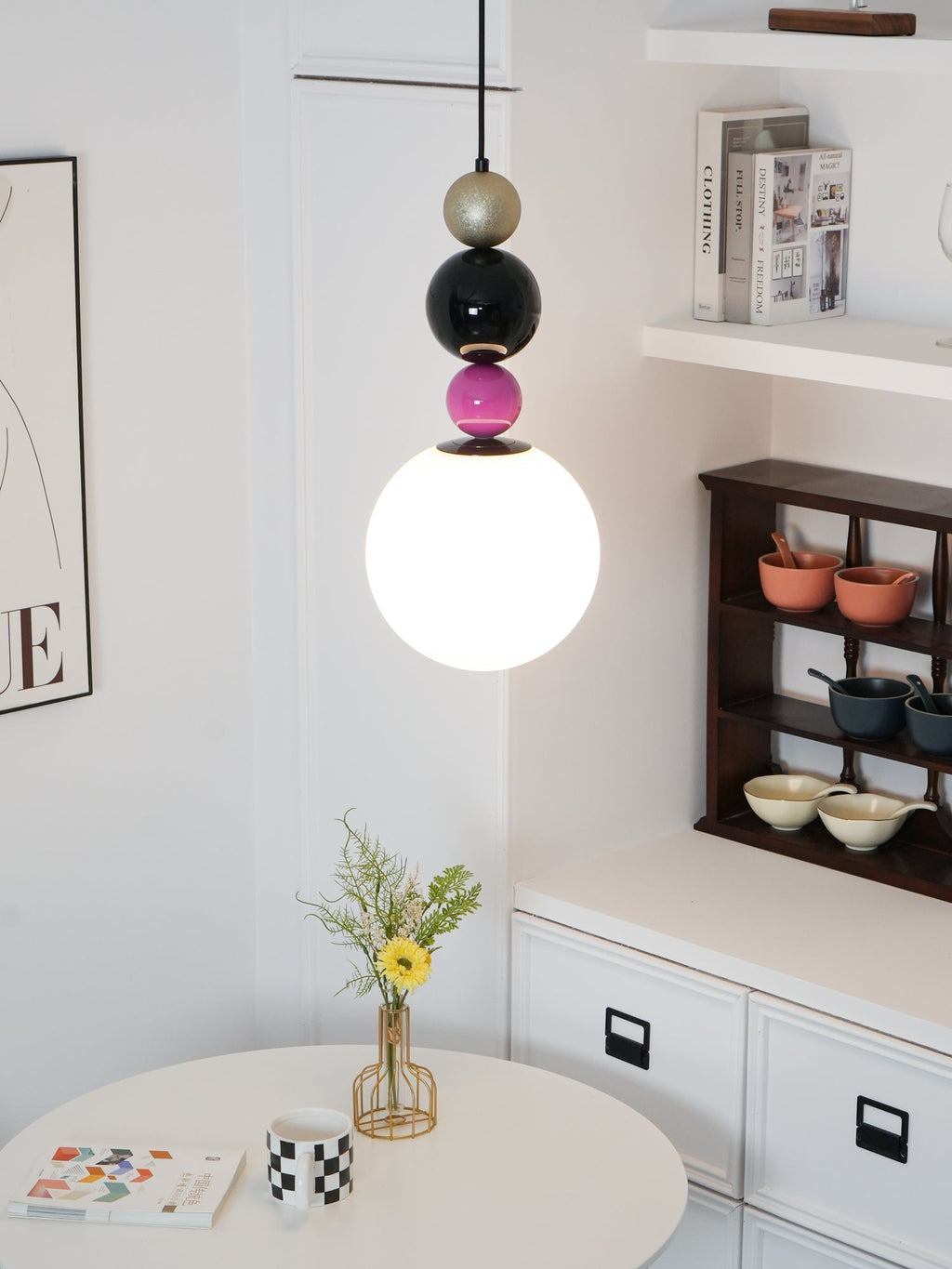 Deldenara Glass Pendant Light-Moonnatur