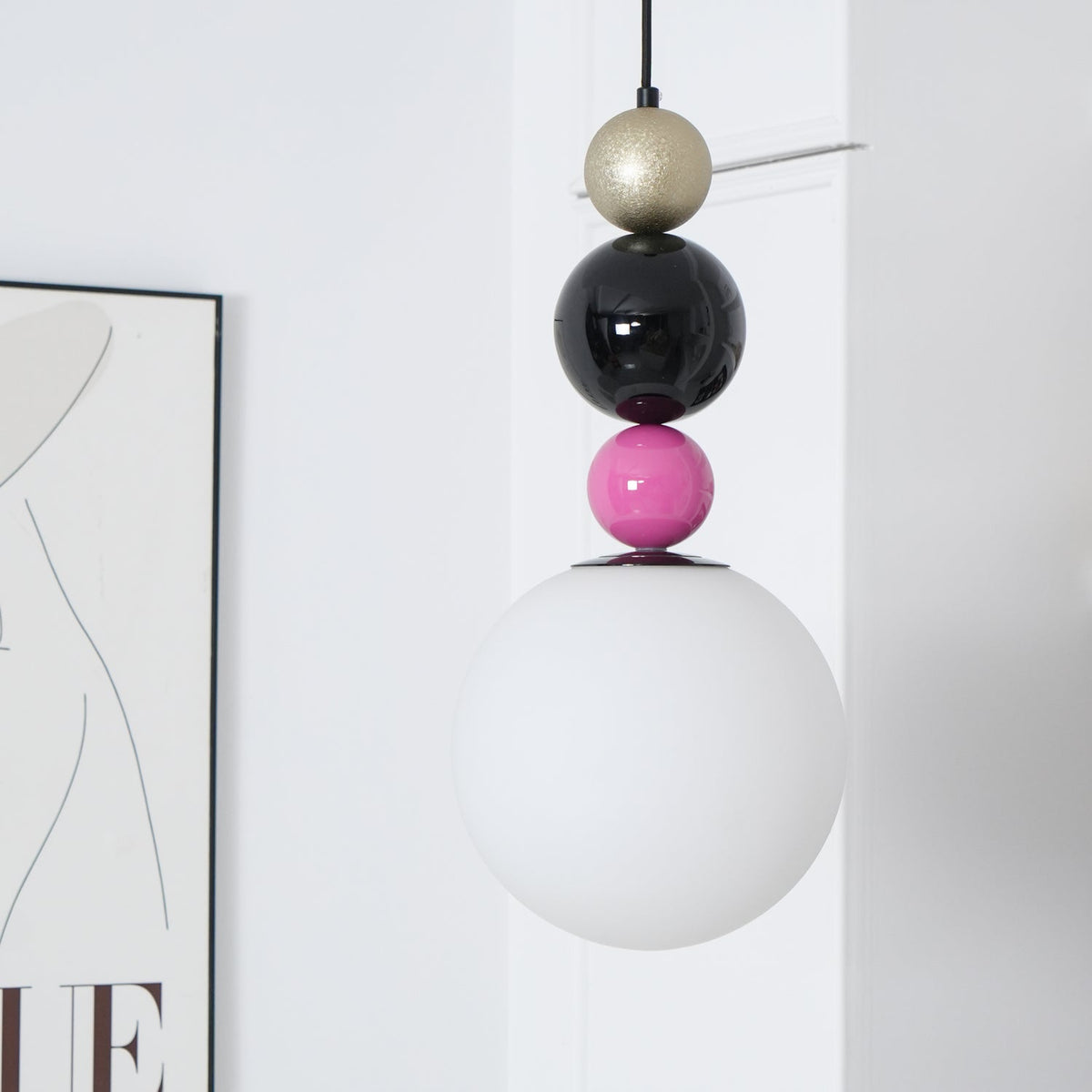 Deldenara Glass Pendant Light-Moonnatur