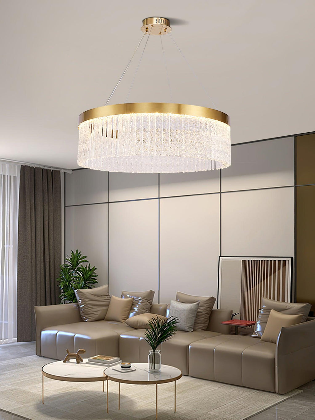 Verdenara Crystal Chandelier-Moonnatur