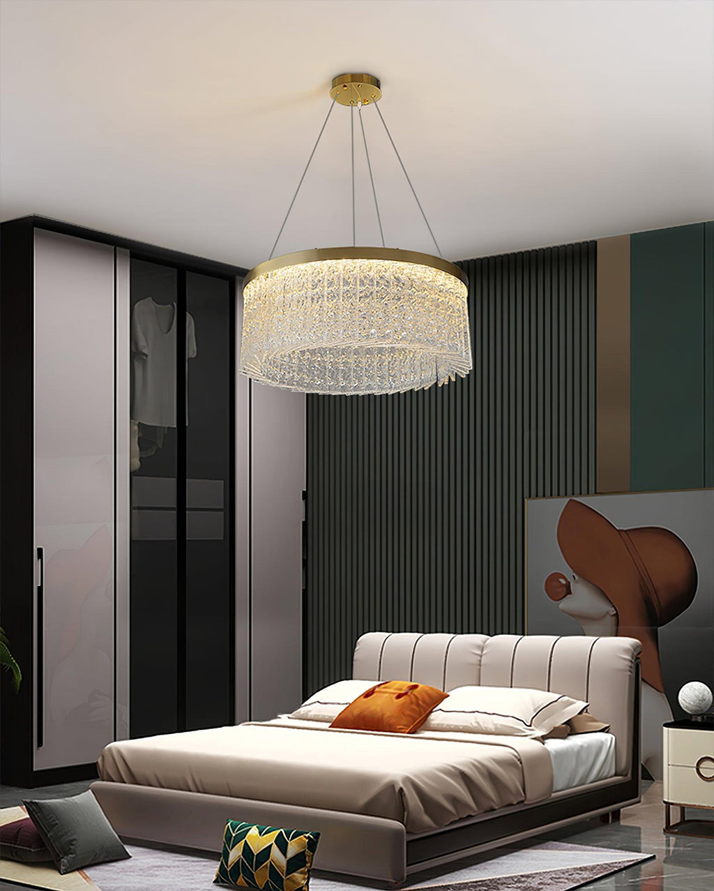 Verdenara Crystal Chandelier-Moonnatur