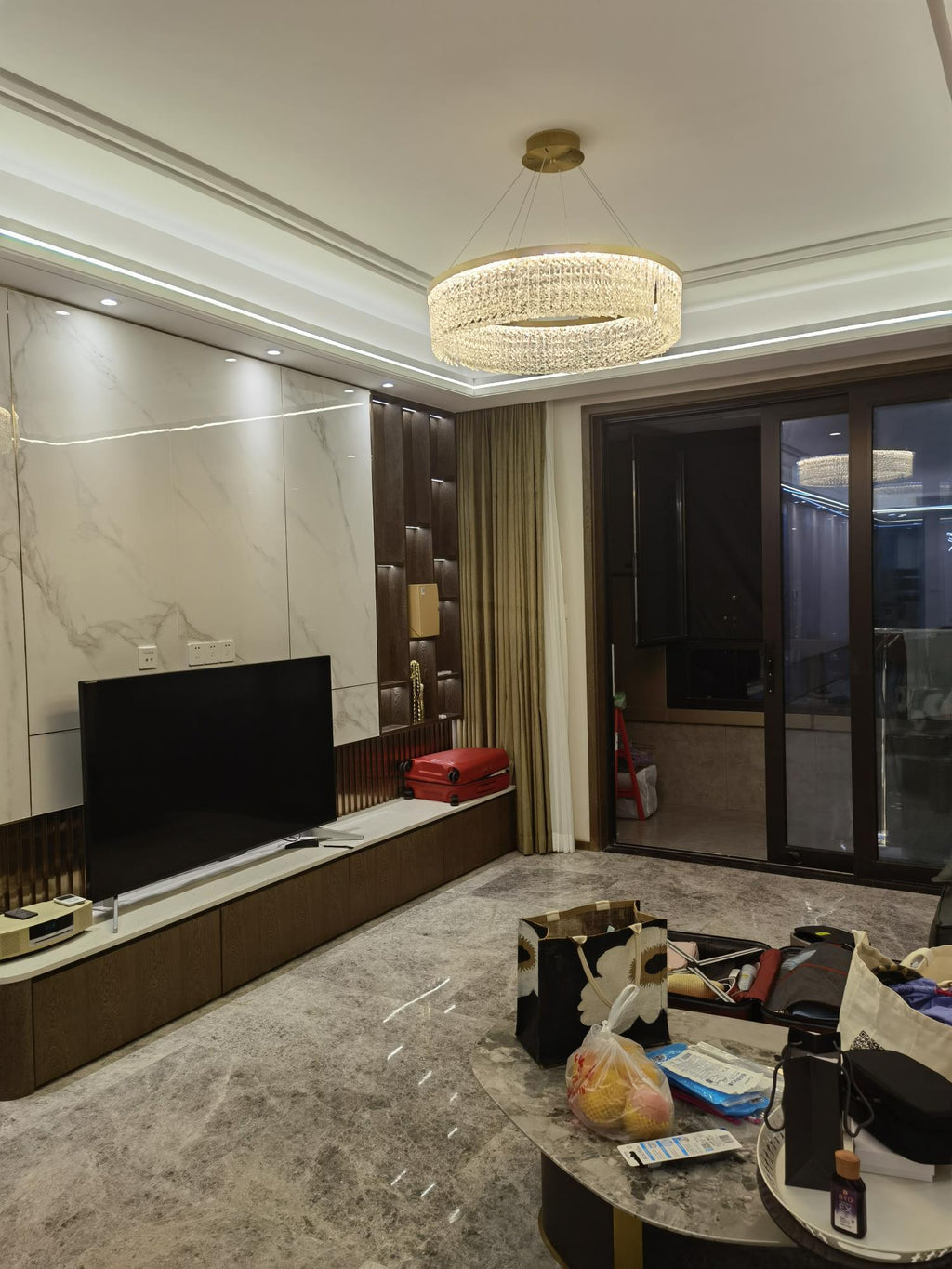 Verdenara Crystal Chandelier-Moonnatur