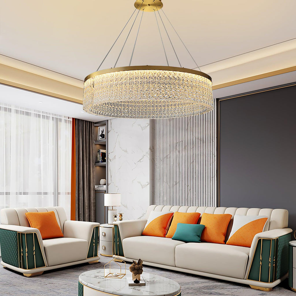 Verdenara Crystal Chandelier-Moonnatur
