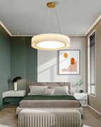 Venena Fabric Pendant Light-Moonnatur