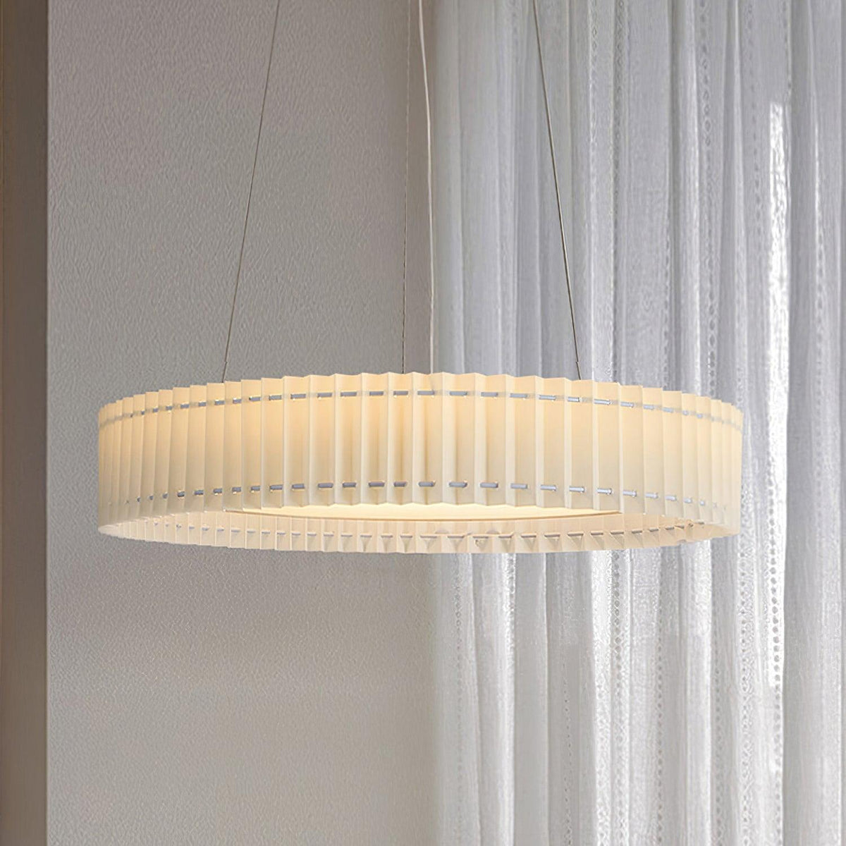 Venena Fabric Pendant Light-Moonnatur