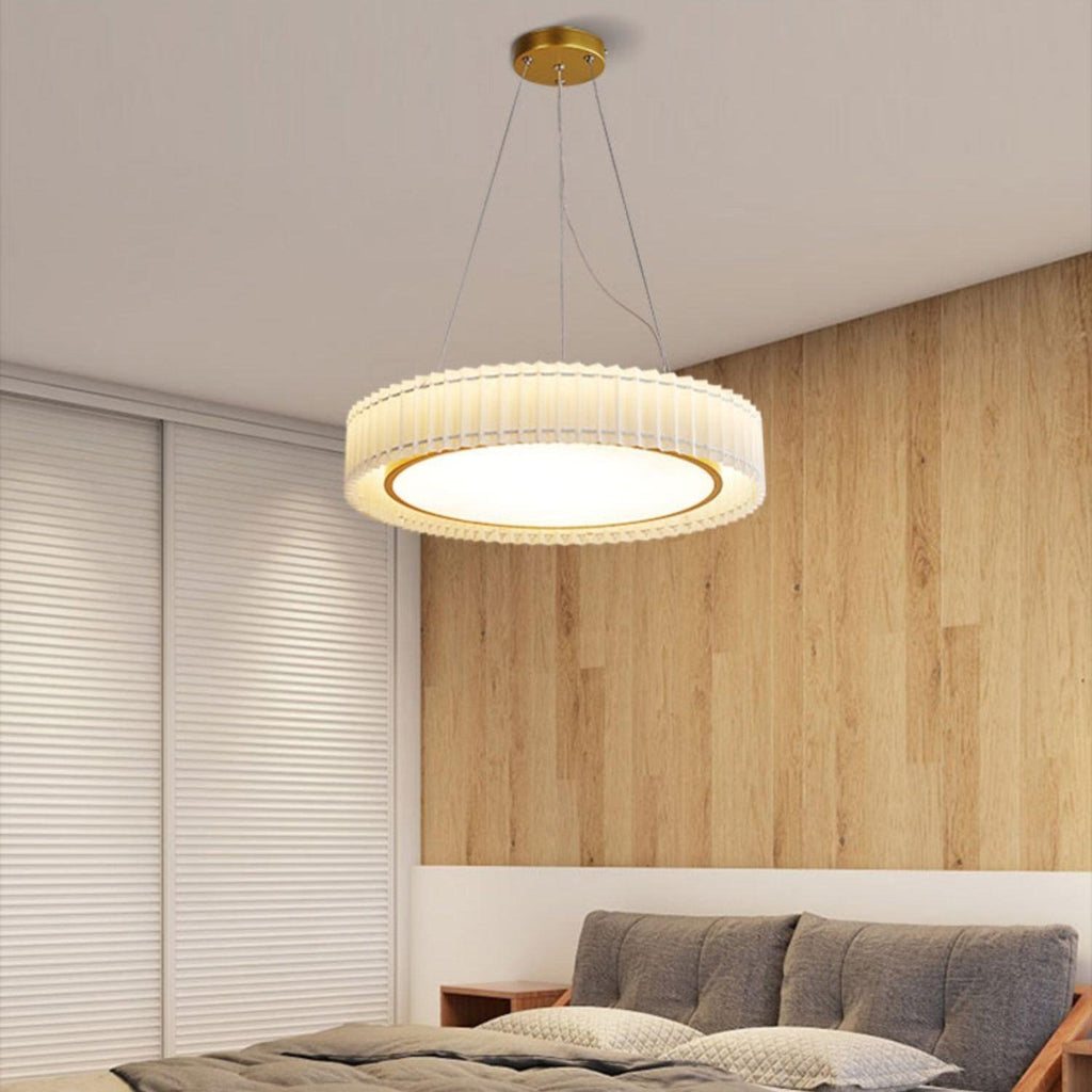 Venena Fabric Pendant Light-Moonnatur
