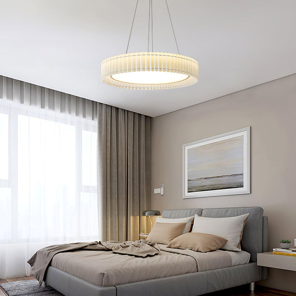 Venena Fabric Pendant Light-Moonnatur