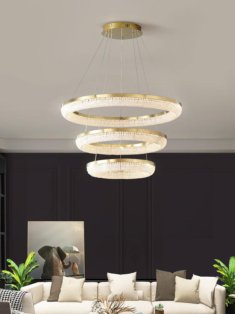Morvenena Crystal Chandelier-Moonnatur