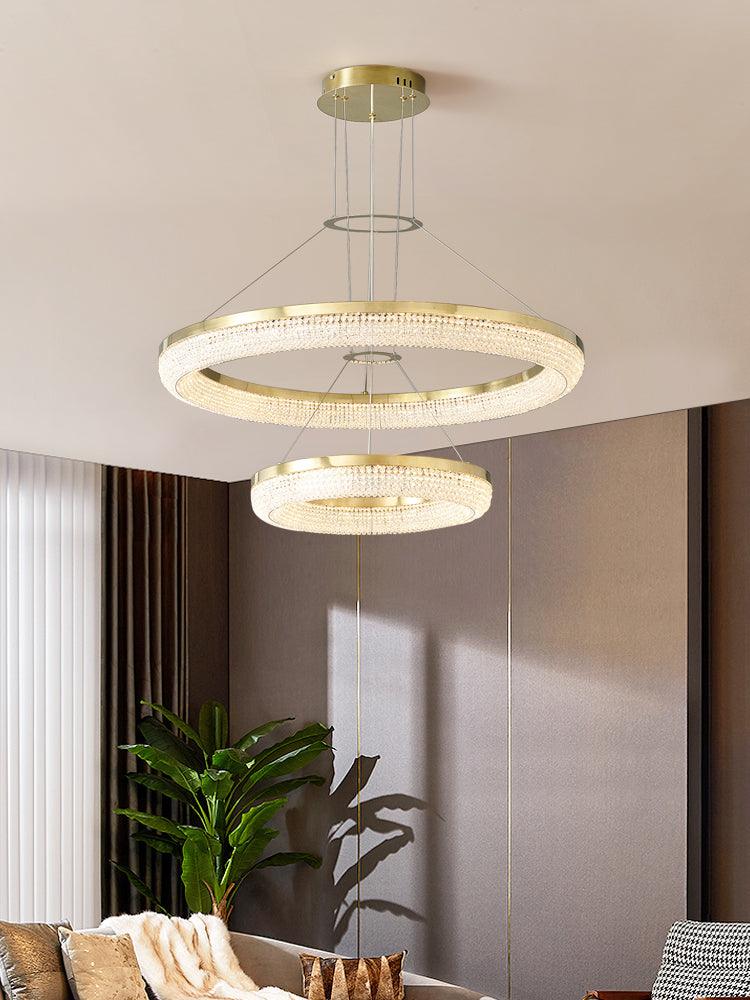 Morvenena Crystal Chandelier-Moonnatur