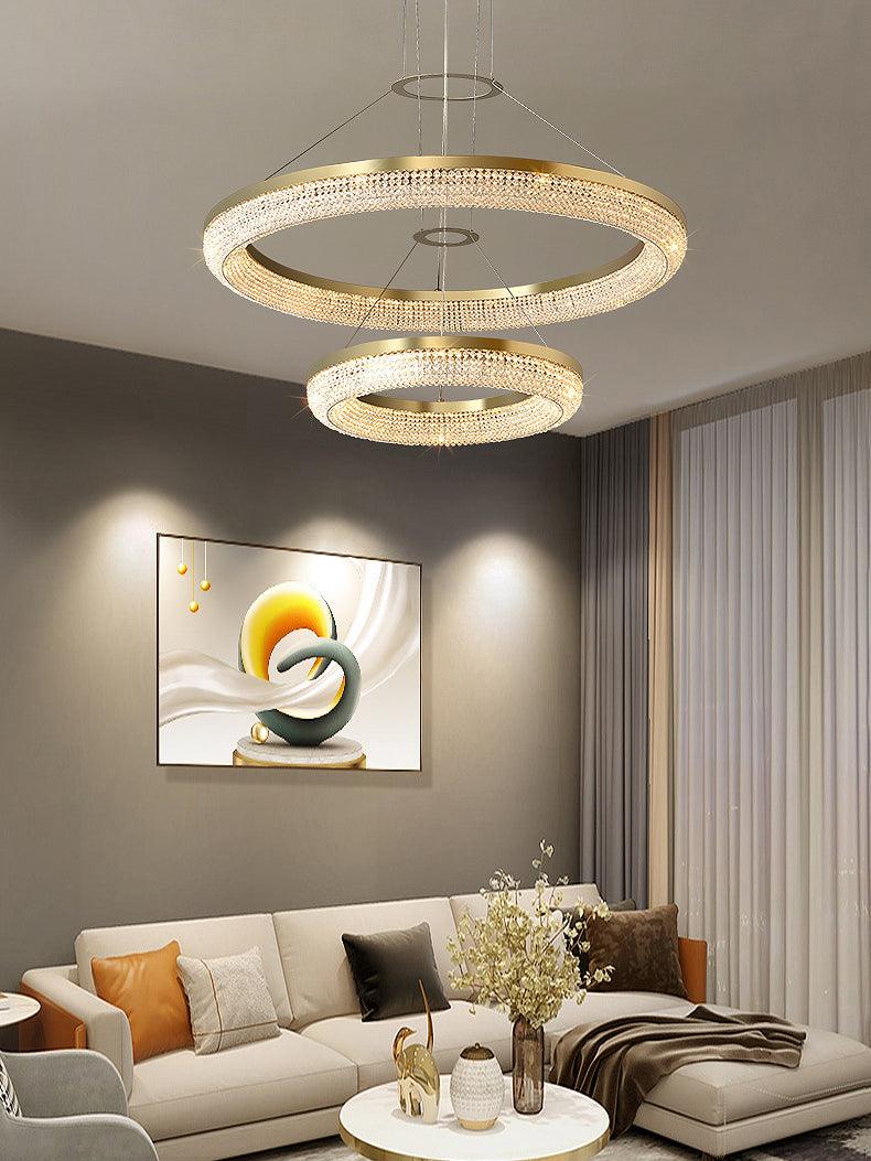Morvenena Crystal Chandelier-Moonnatur