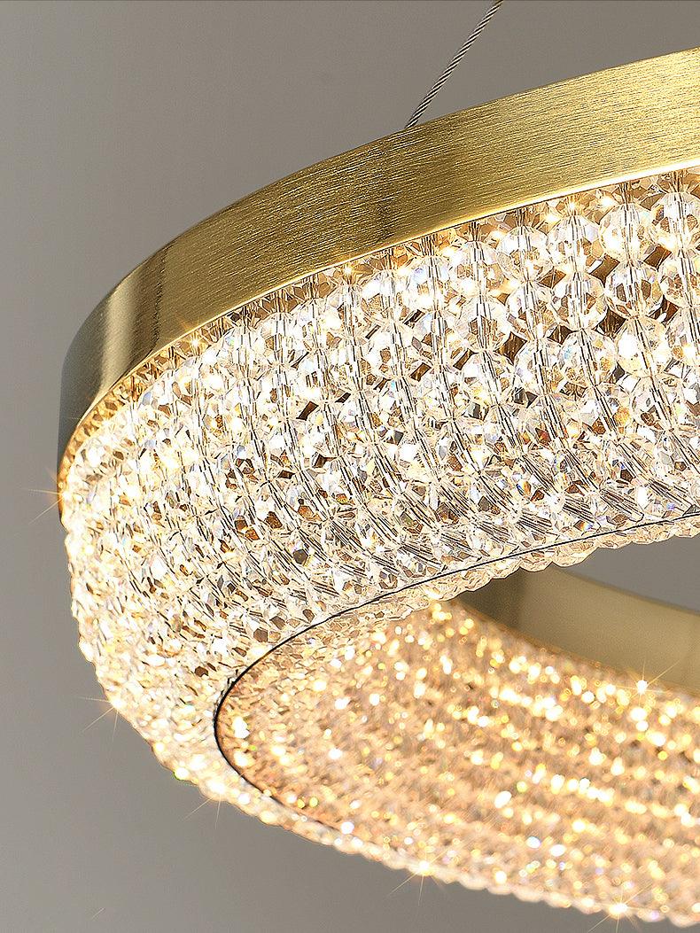 Morvenena Crystal Chandelier-Moonnatur