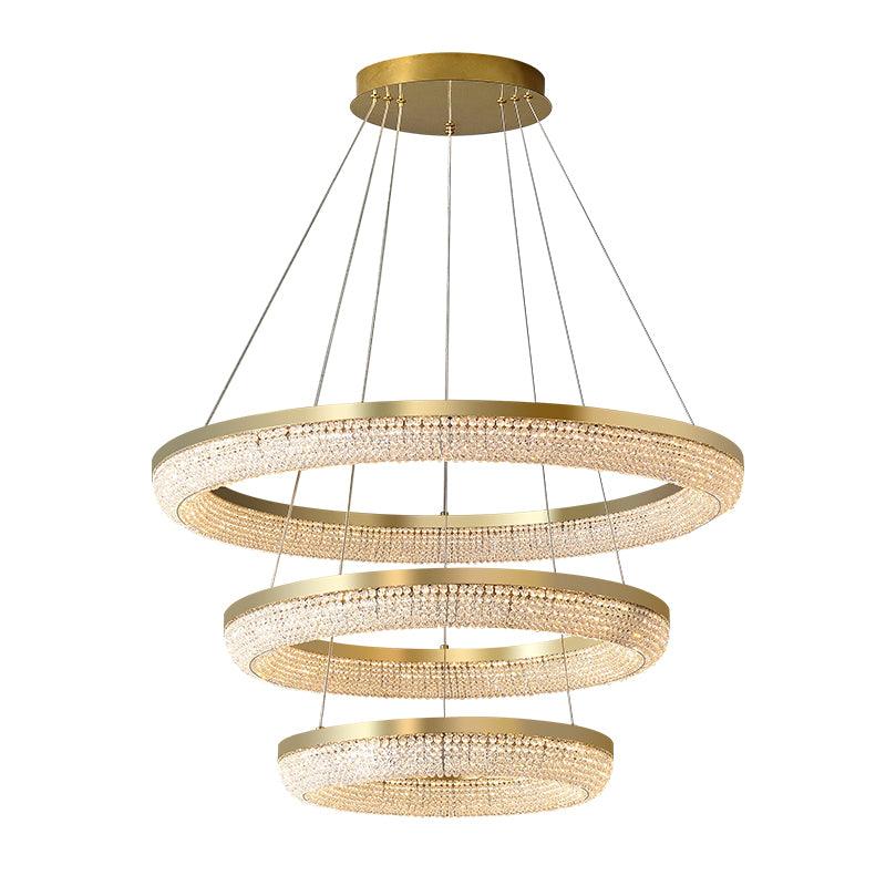 Morvenena Crystal Chandelier-Moonnatur