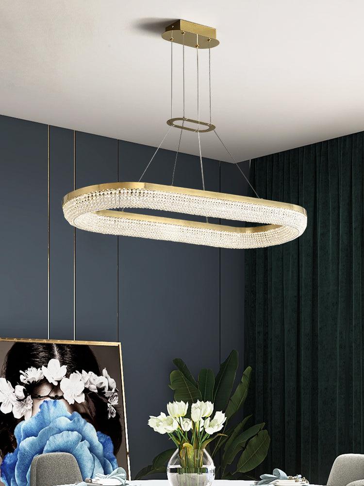 Morvenena Crystal Chandelier-Moonnatur