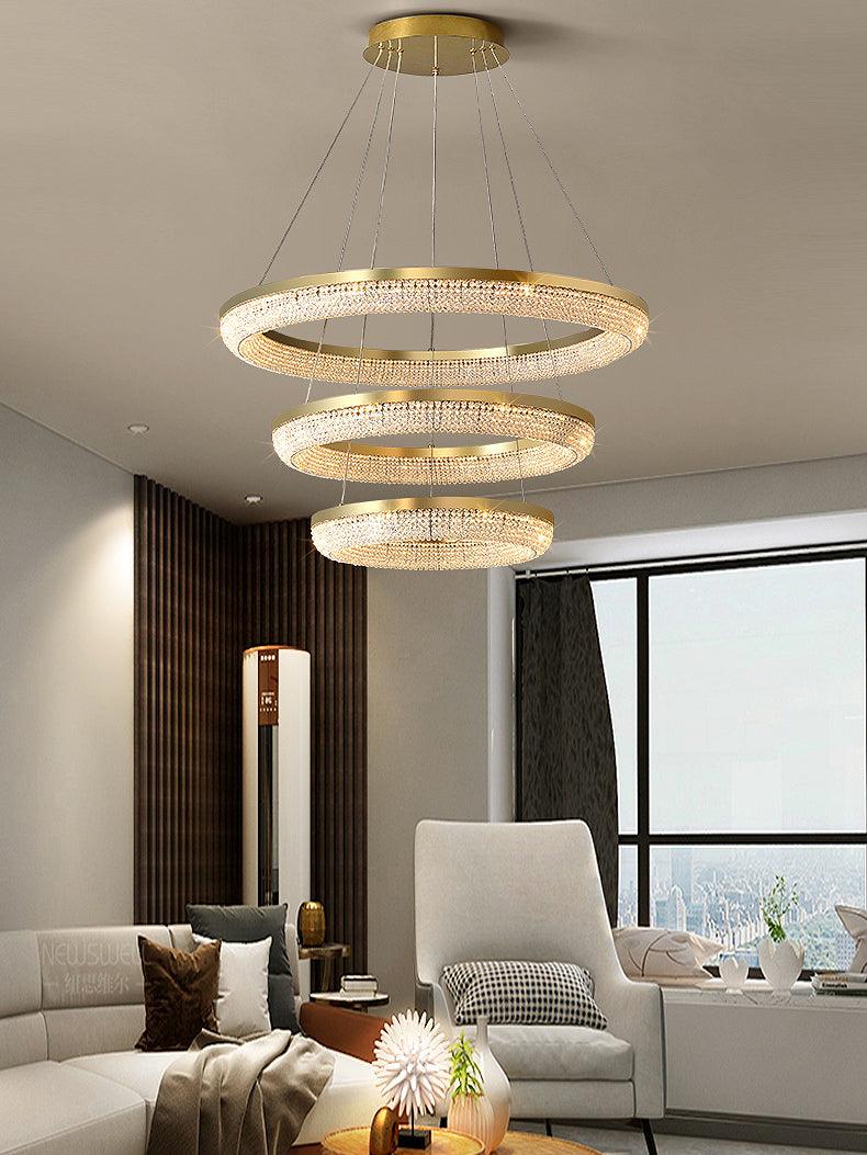 Morvenena Crystal Chandelier-Moonnatur