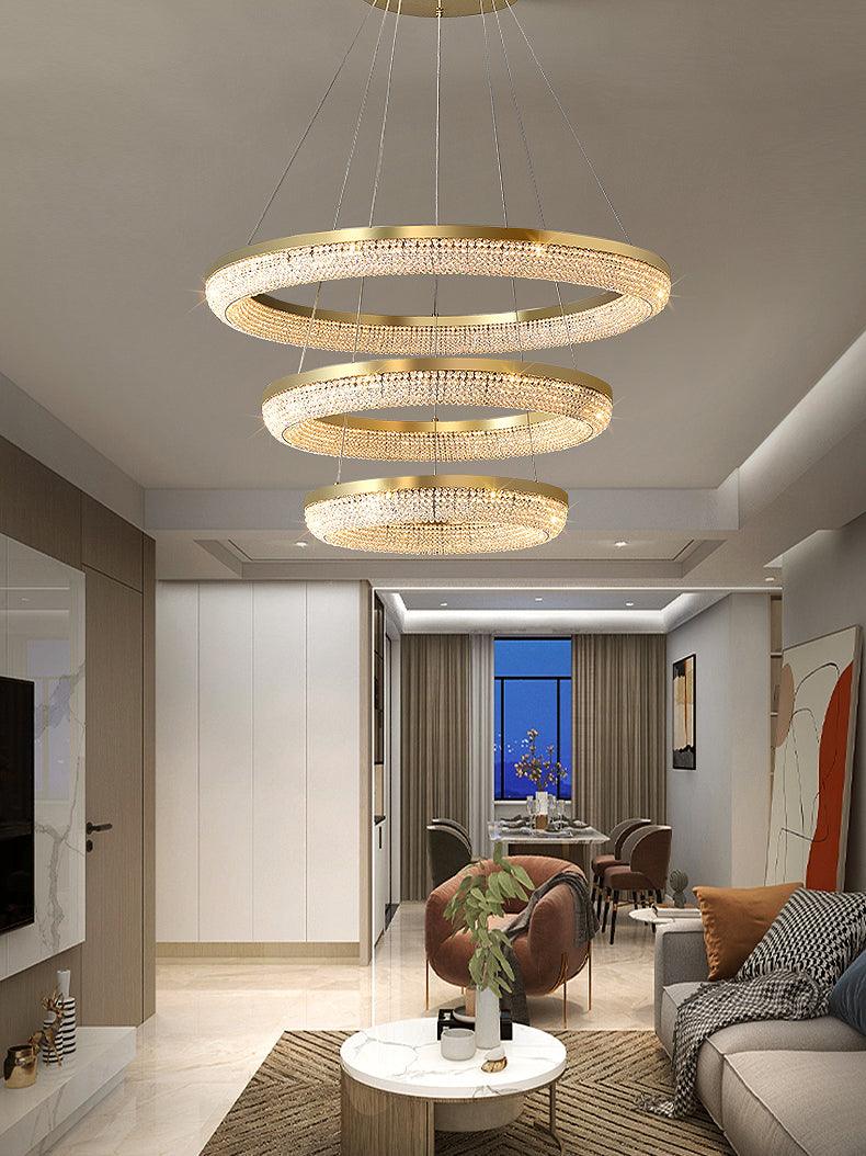 Morvenena Crystal Chandelier-Moonnatur