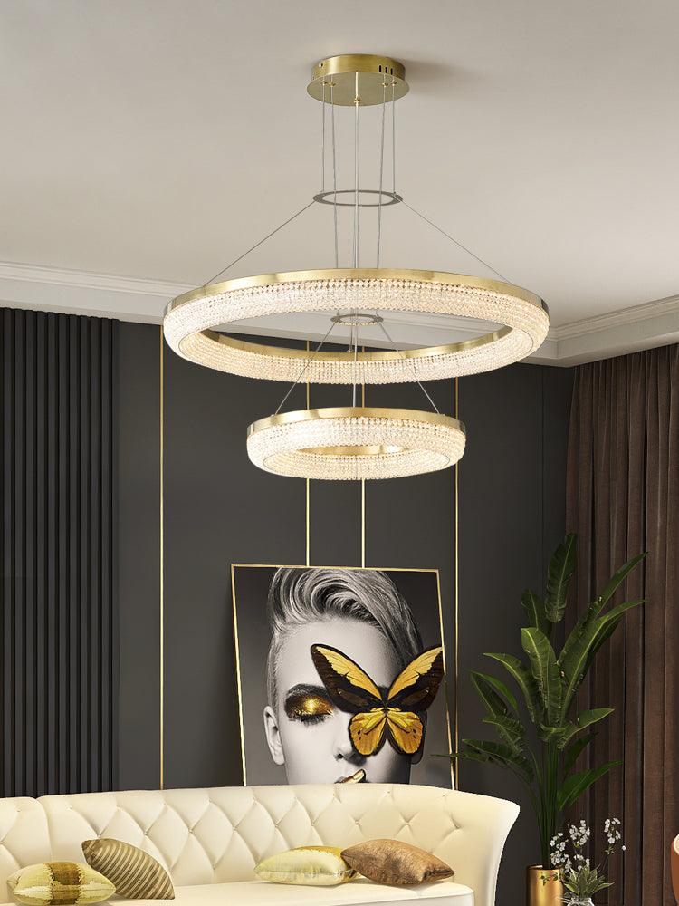 Morvenena Crystal Chandelier-Moonnatur