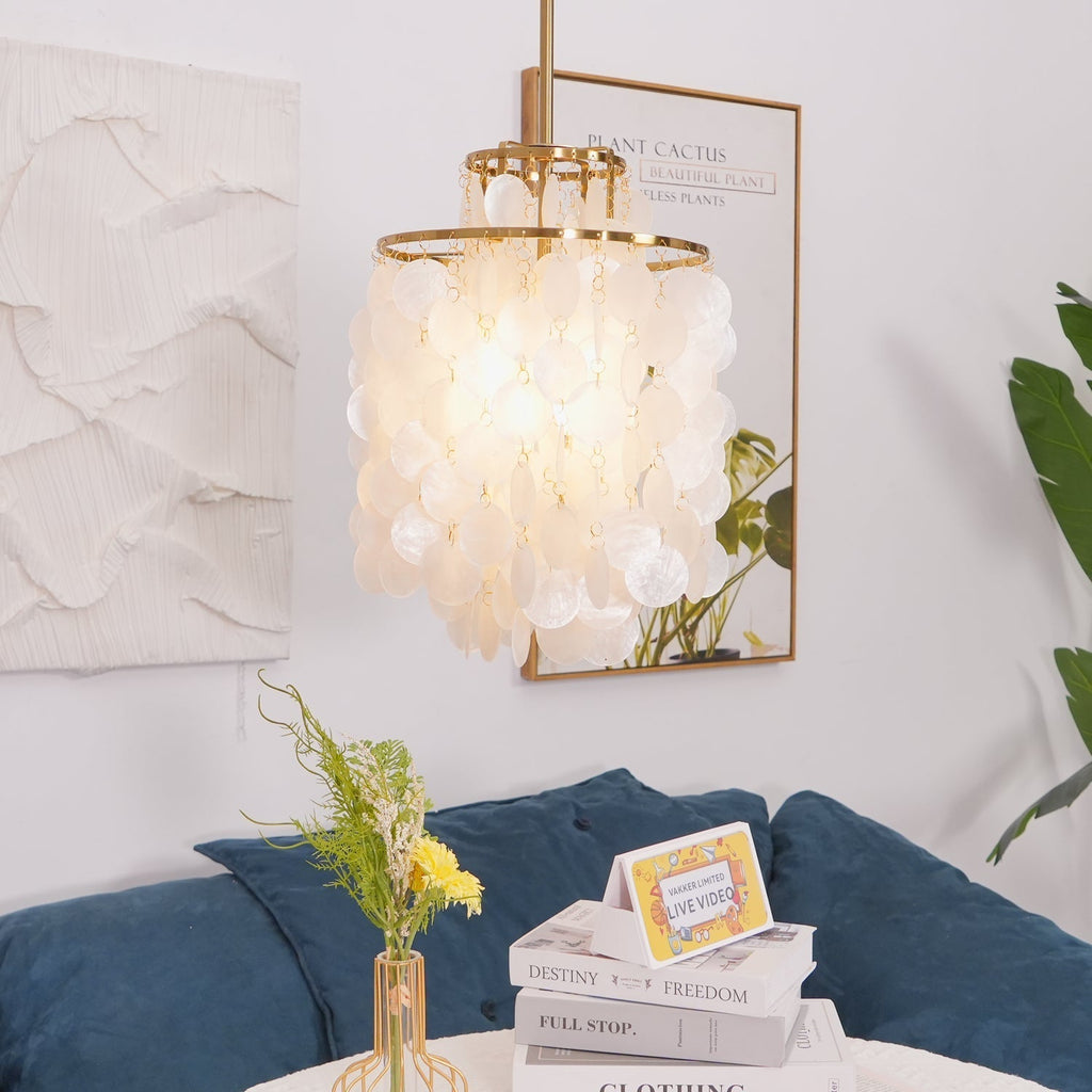 Ilmarelle Shell Chandelier-Moonnatur