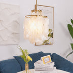 Ilmarelle Shell Chandelier-Moonnatur