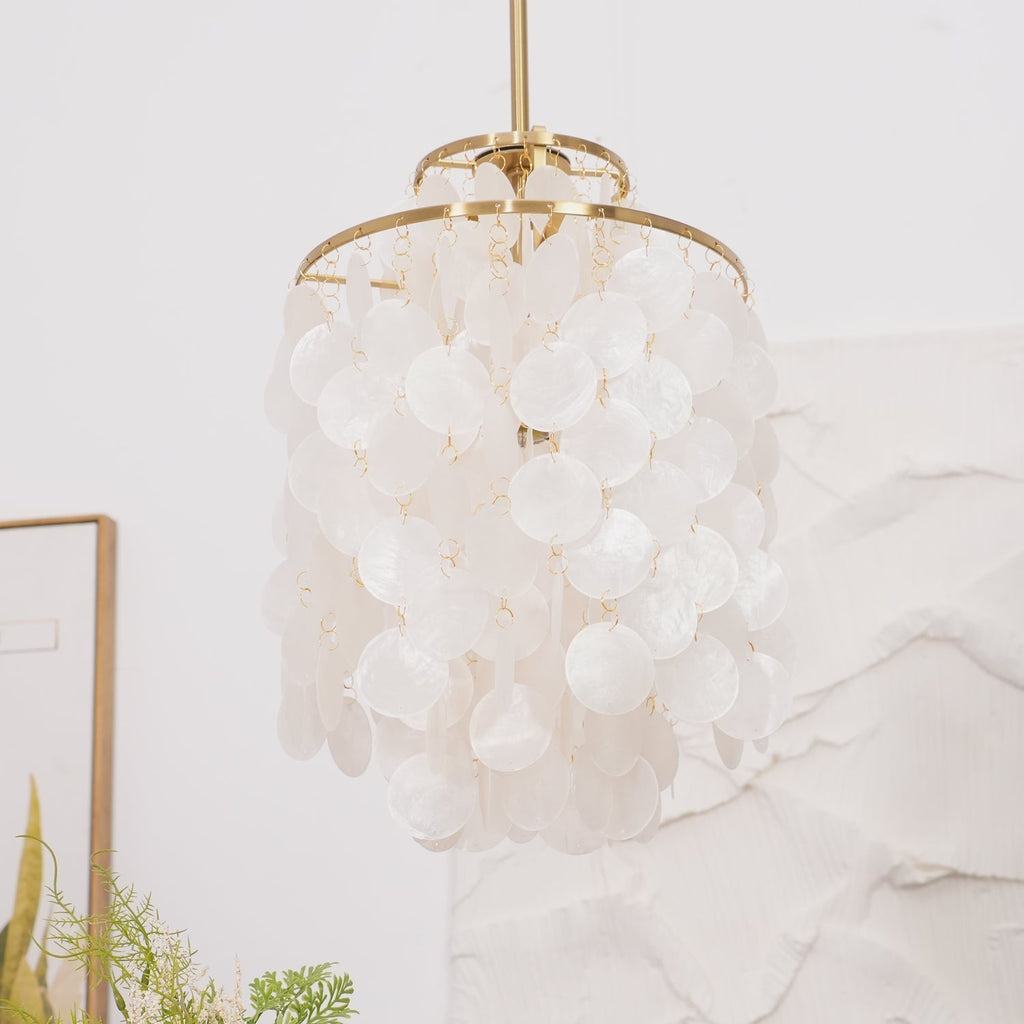Ilmarelle Shell Chandelier-Moonnatur