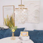 Ilmarelle Shell Chandelier-Moonnatur